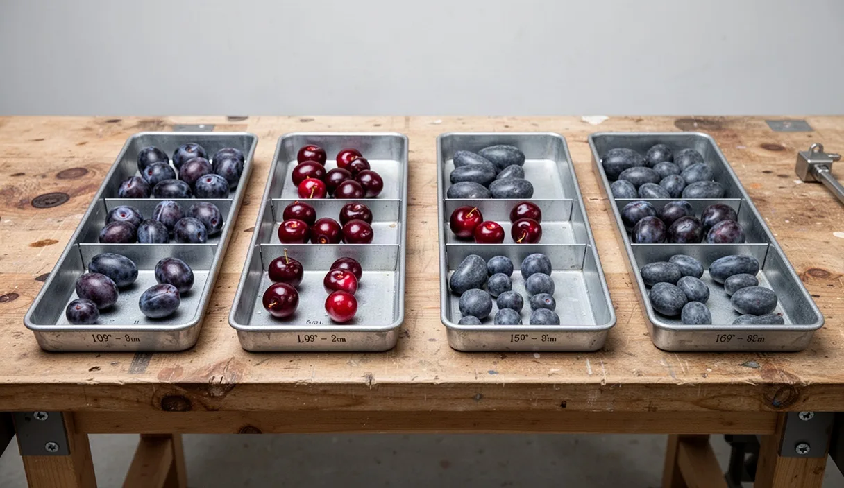 Calibrating Stone Fruit Pits for Uniform Germination