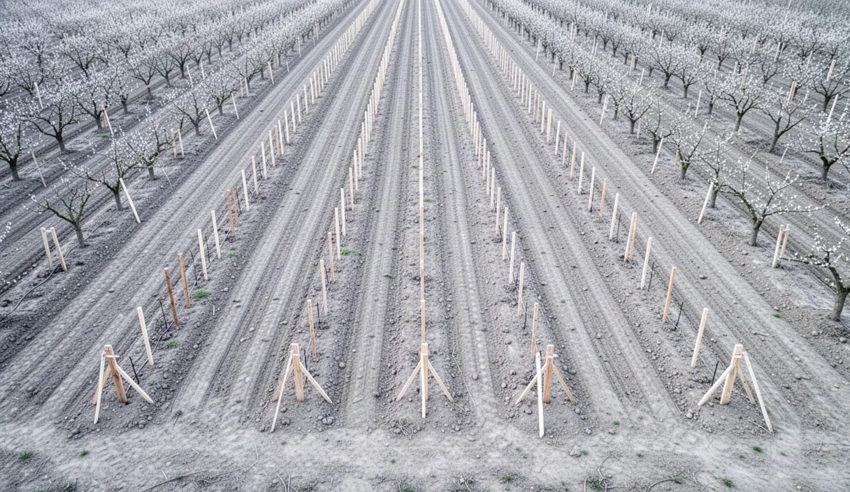 Planting Density Spacing for Seedling-Root Orchards